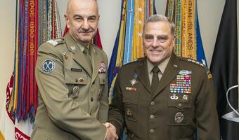 Mark Milley rozmawiał w Pentagonie z gen. Andrzejczakiem