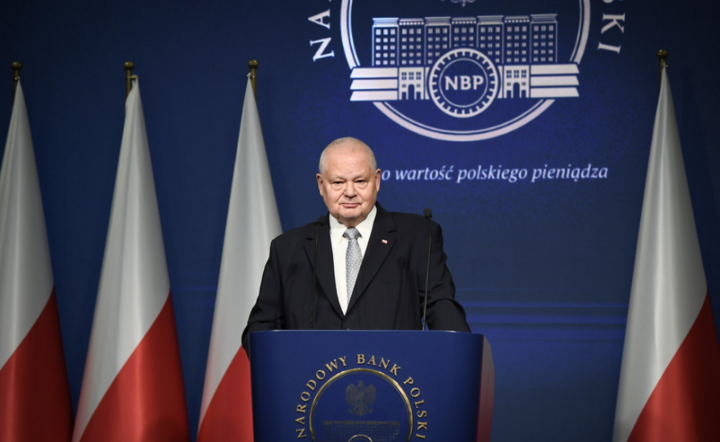 prezes NBP Adam Glapiński / autor: NBP