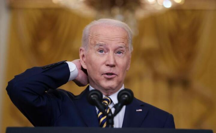 Joe Biden  / autor: PAP/EPA/Oliver Contreras