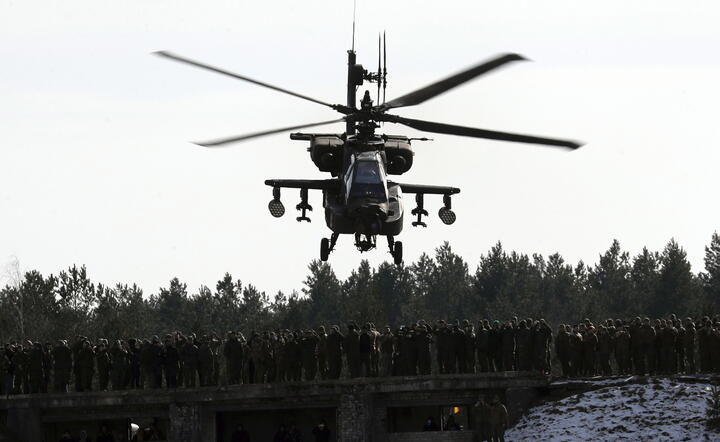 Military exercise Silver Arrow 22 in Latvia / autor: EPA/PAP