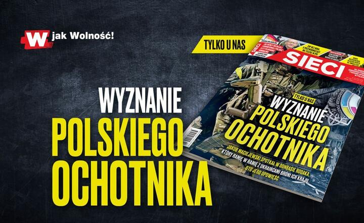 Okładka tygodnika "Sieci" / autor: Fratria 