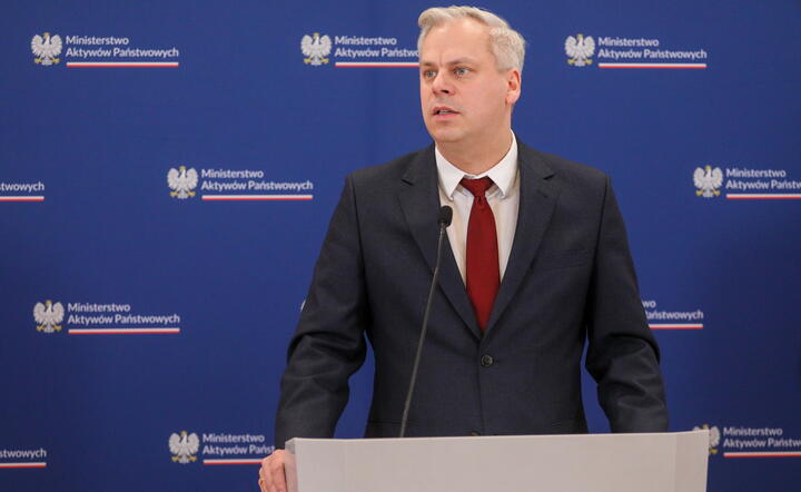  Podsekretarz stanu w Ministerstwie Aktywów Państwowych Karol Rabenda / autor: PAP/Paweł Supernak