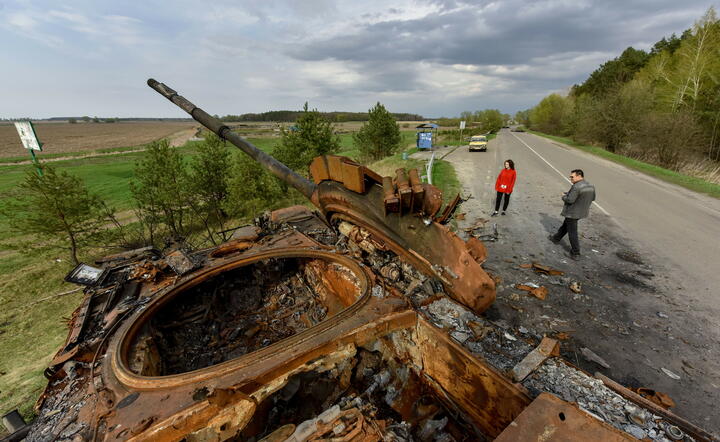 Wojna na Ukrainie / autor: PAP/EPA/