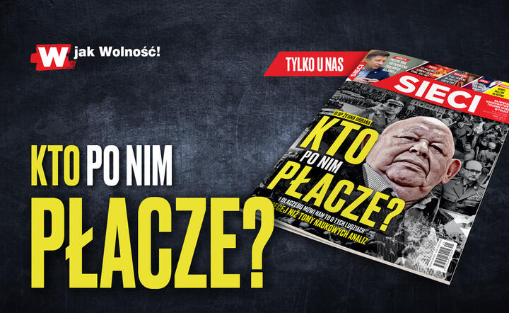 Okładka tygodnika 'Sieci' / autor: Fratria