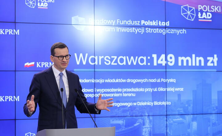 premier Mateusz Morawiecki / autor: fotoserwis PAP