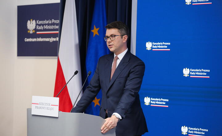 Rzecznik rządu Piotr Müller / autor: PAP