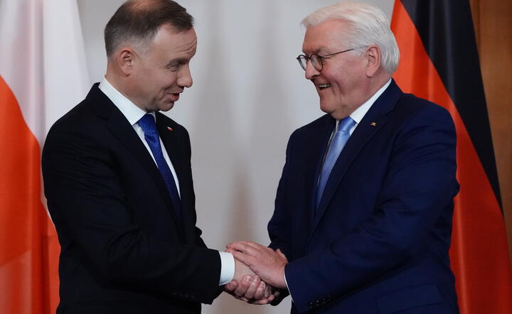 Andrzej Duda i Frank-Walter Steinmeier / autor: PAP