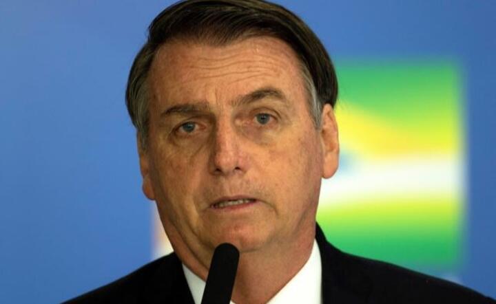 Jair Bolsonaro / autor: PAP/EPA/JOEDSON ALVES