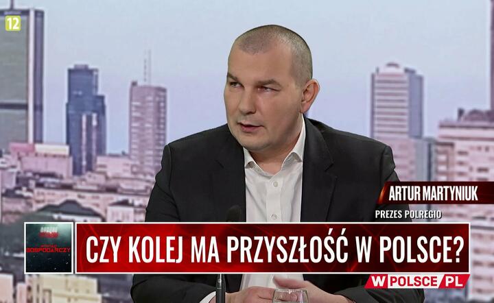 Artur Martyniuk, prezes Polregio / autor: YouTube/wPolsce