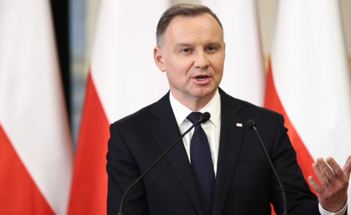 Prezydent RP Andrzej Duda  / autor: PAP/Łukasz Gągulski