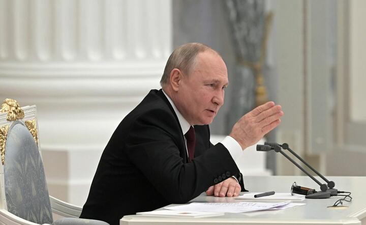 Prezydent Federacji Rosyjskiej / autor: PAP/EPA/ALEXEI NIKOLSKY / KREMLIN POOL / SPUTNIK