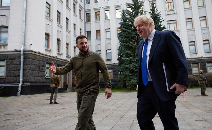 prezydent Ukrainy Wołodymyr Zełenski / autor: PAP/EPA/UKRAINIAN PRESIDENTIAL PRESS SERVICE / HANDOUT