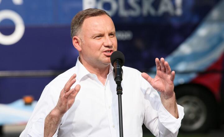 Prezydent Andrzej Duda / autor: PAP/Lech Muszyński