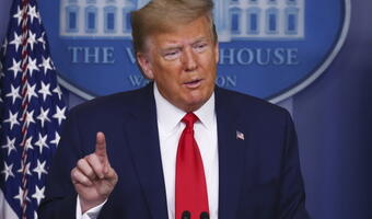 Prezydent Trump: epidemia już osiągnęła szczyt