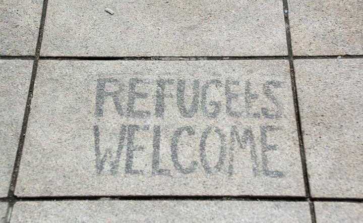 Refugees welcome / autor: fot. Fratria