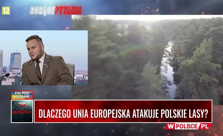 Michał Gzowski, rzecznik Lasów Państwowych / autor: Fratria