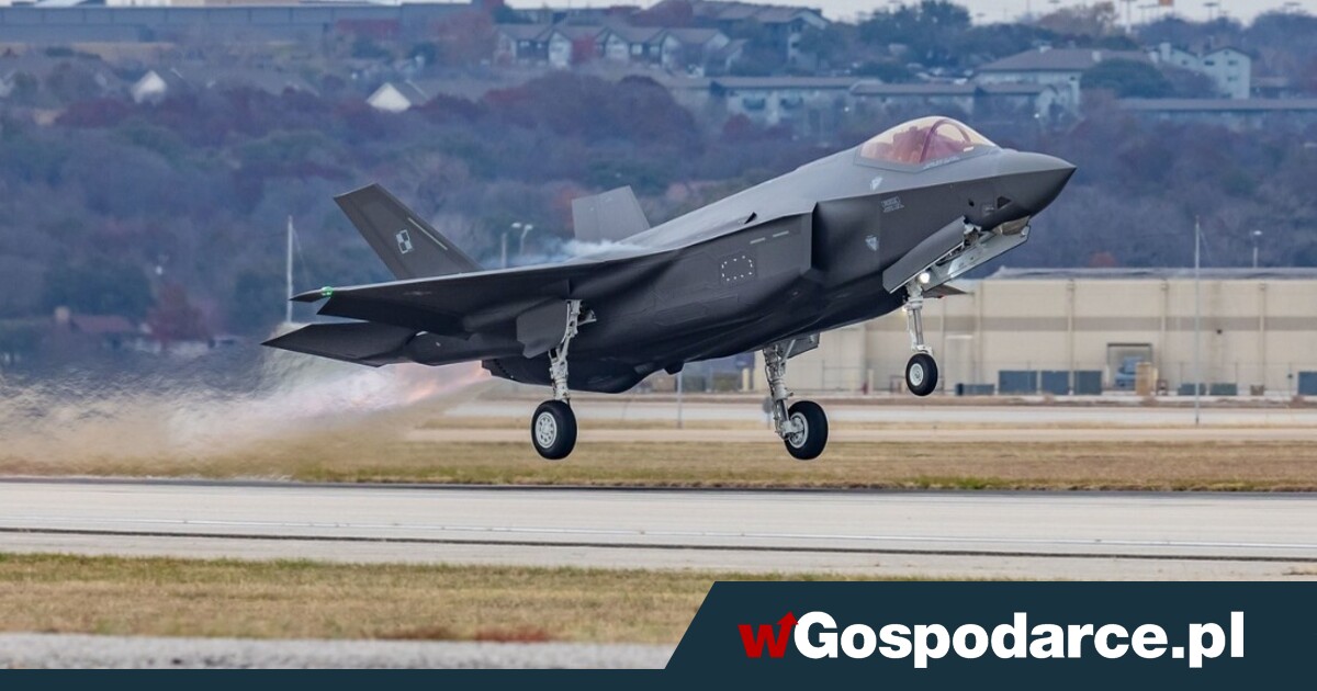 Duma! Polska będzie produkować najważniejsze części do F-35