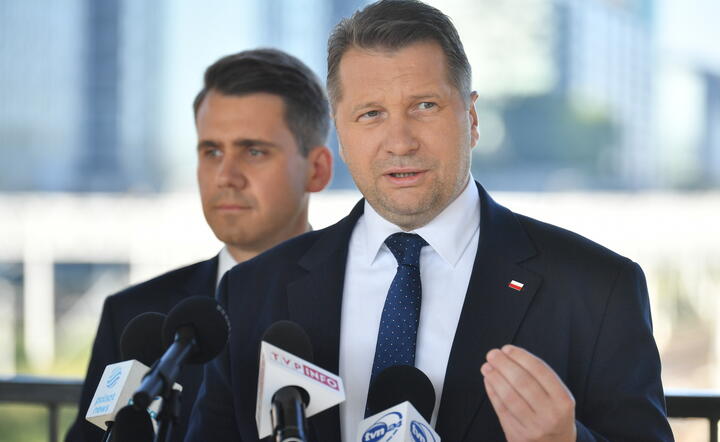 Minister edukacji i nauki Przemysław Czarnek / autor: PAP