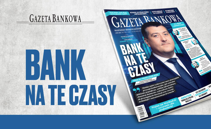 Okładka Gazety Bankowej / autor: Fratria