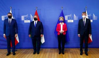 Spotkanie premierów Polski, Czech i Węgier z szefową KE