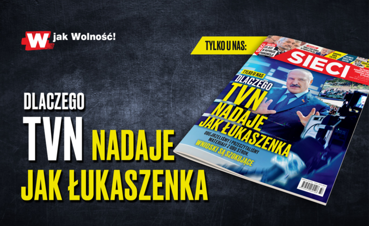okładka tygodnika Sieci / autor: Fratria