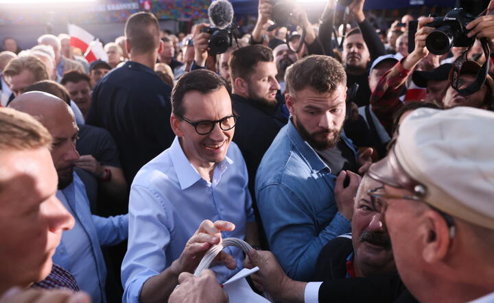  Premier Mateusz Morawiecki w Kraśniku / autor: PAP