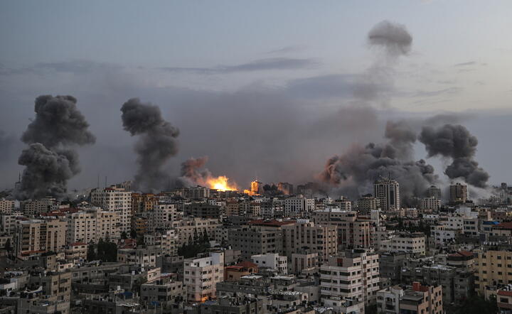 epaselect MIDEAST ISRAEL PALESTINIANS GAZA CONFLICT / autor: PAP/EPA/MOHAMMED SABER