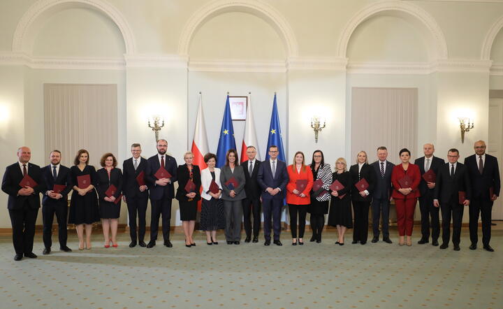 Powołanie premiera i rady ministrów / autor: PAP/Paweł Supernak