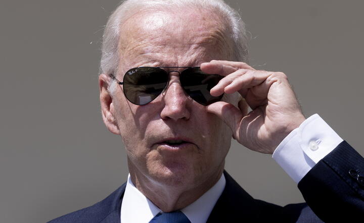 Prezydent USA Joe Biden / autor: PAP/EPA/MICHAEL REYNOLDS