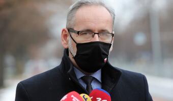 Niedzielski: Spadek zakażeń to przestrzeń do rozmów o luzowaniu