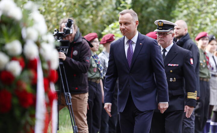 Andrzej Duda w Gdyni / autor: PAP