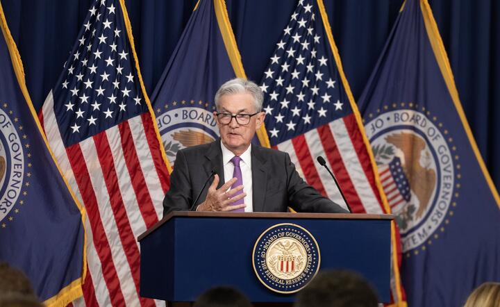Prezes Rezerwy Federalnej Jerome Powell / autor: PAP/EPA/MICHAEL REYNOLDS