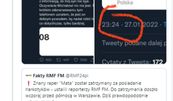 "Mata" zatrzymany za narkotyki. Prof. Matczak: Zadzwoniło CBA, że "nie żyje"