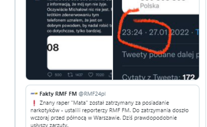 "Mata" zatrzymany za narkotyki. Prof. Matczak: Zadzwoniło CBA, że "nie żyje"
