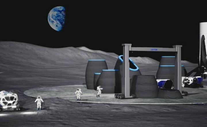 baza na księżycu / autor: SpaceAustralia.com/Tt