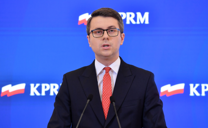 rzecznik rządu Piotr Müller / autor: PAP/Piotr Nowak