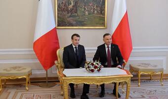 Duda o wizycie Macrona: Stanowi przełom w naszych relacjach