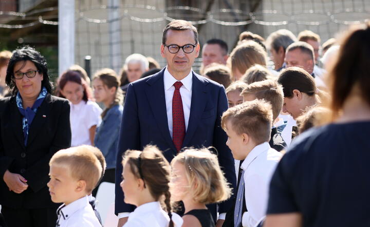 premier Mateusz Morawiecki / autor: fotoserwis PAP