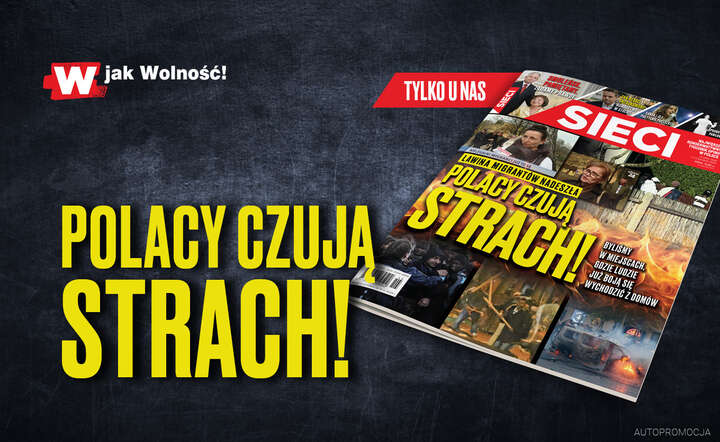 Okładka tygodnika Sieci / autor: Fratria 