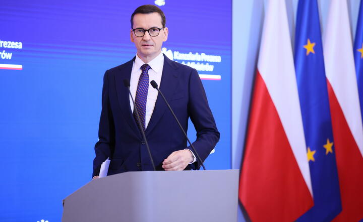 premier Mateusz Morawiecki / autor: fotoserwis PAP