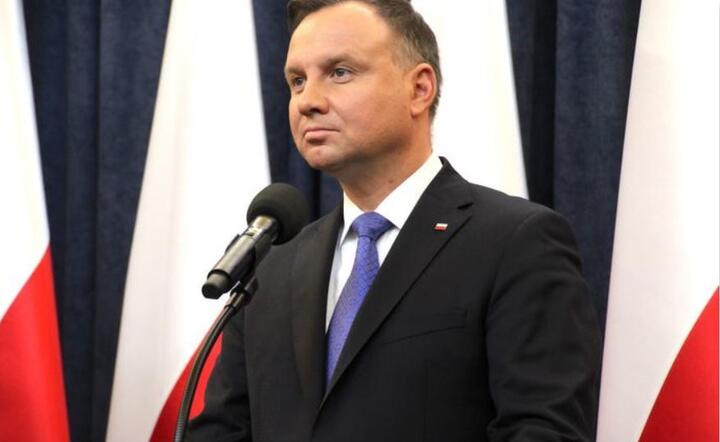 Prezydent RP Andrzej Duda  / autor: Fratria