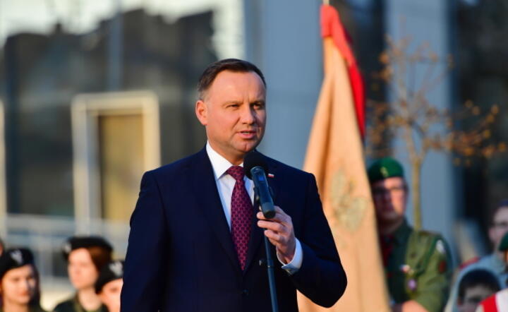 Prez. Andrzej Duda / autor: PAP/Marcin Bielecki