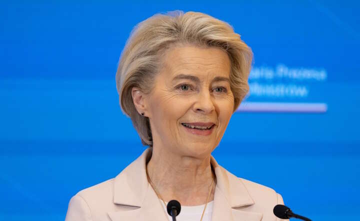 Przewodnicząca KE Ursula von der leyen / autor: Fratria