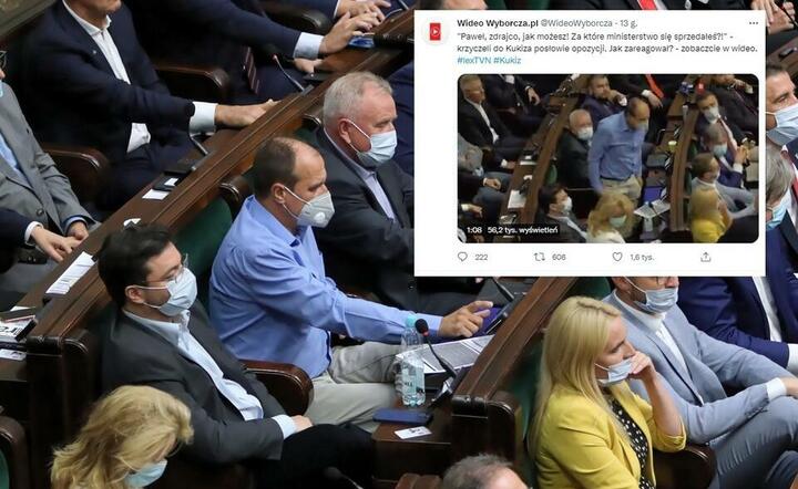 Paweł Kukiz / autor: PAP/Wojciech Olkuśnik/Sreen/Twitter