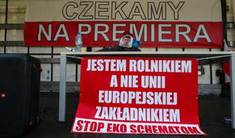 Co najmniej 10 tysięcy rolników w centrum Warszawy!