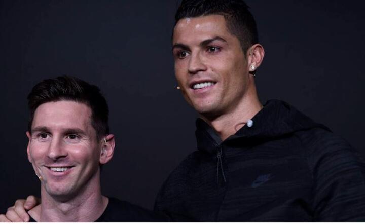 Lionel Messi i Christiano Ronaldo  / autor: PAP/EPA/VALERIANO DI DOMENICO 