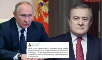 Zachód odpuszcza Putinowi? Gliński: Obawy się sprawdzają