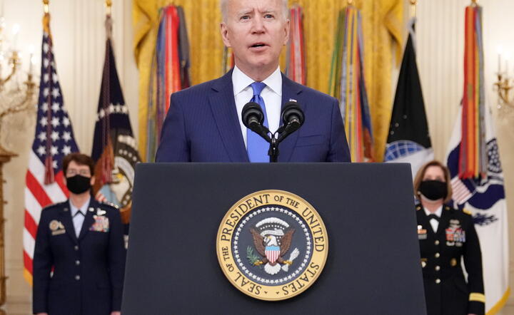 prezydent USA Joe Biden / autor: fotoserwis PAP