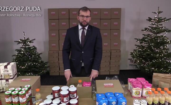 Paczki świąteczne dla kombatantów od resortu rolnictwa