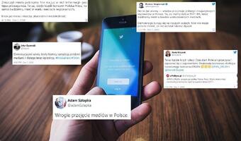 Zaczęło się. Wyją o "wrogim przejęciu mediów".  Wobec kogo?